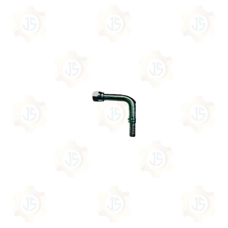 ESPIGA HEMBRA ASIENTO PLANO 90° CUELLO LARGO