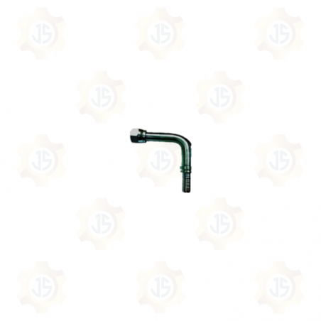 ESPIGA HEMBRA ASIENTO PLANO 90° CUELLO LARGO