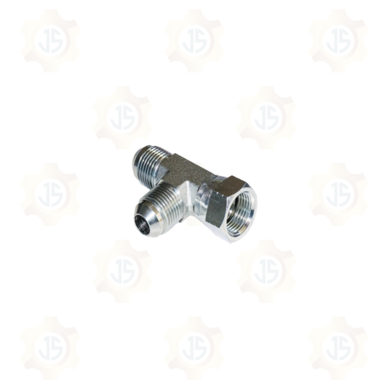 ADAPTADOR TEE MACHO JIC - MACHO JIC - HEMBRA JIC GIRATORIA