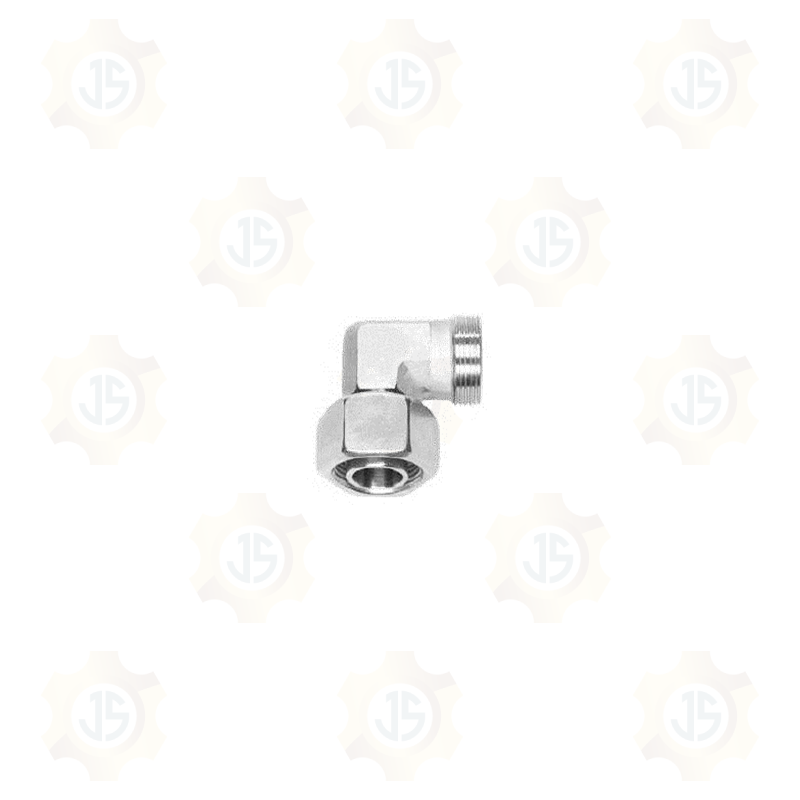 ADAPTADOR 90° HEMBRA METRICA GIR. - MACHO METR.