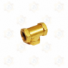 TEE HEMBRA NPT DE BRONCE