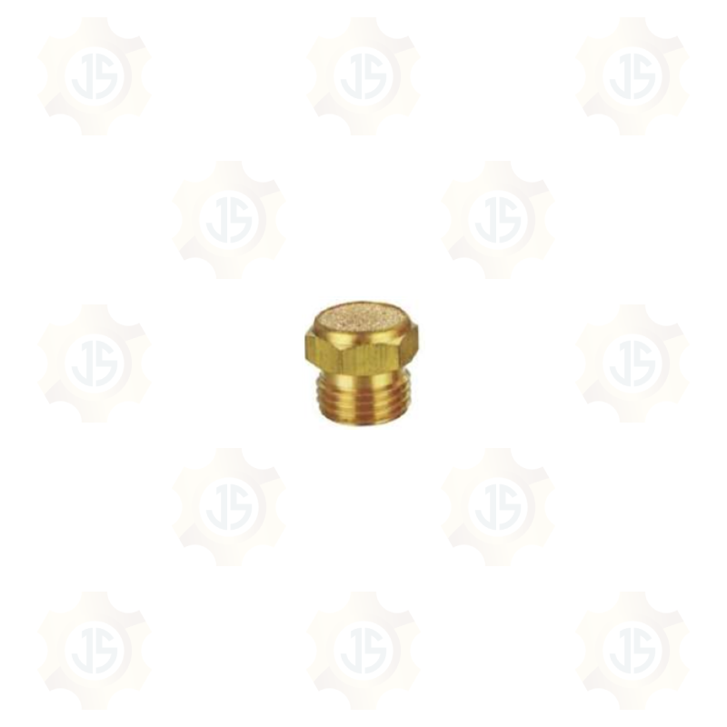 SILENCIADOR DE BRONCE CORTO - TIPO BOTON