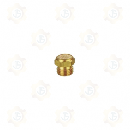 SILENCIADOR DE BRONCE CORTO - TIPO BOTON