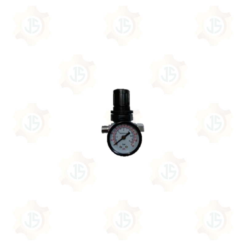 REGULADOR DE PRESION MACHO DE 1/4 ( 0 - 180 PSI )