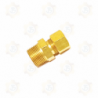 CONECTOR MACHO ARMADO EN PULGADA DE BRONCE